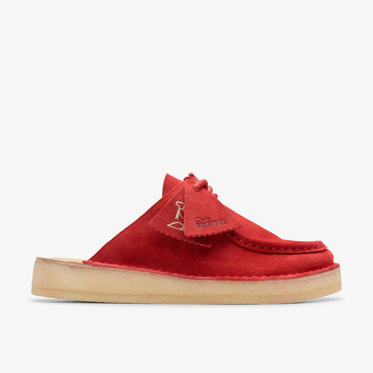 Desert Nomad Mule Red Suede | Clarks Sale - Women