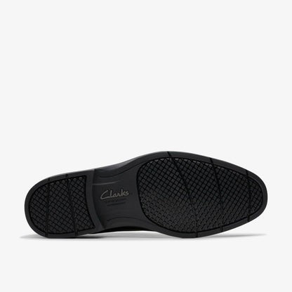 Eldredge Plain Black Leather | Clarks Sale - Men