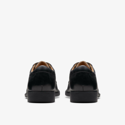 Eldredge Plain Black Leather | Clarks Sale - Men