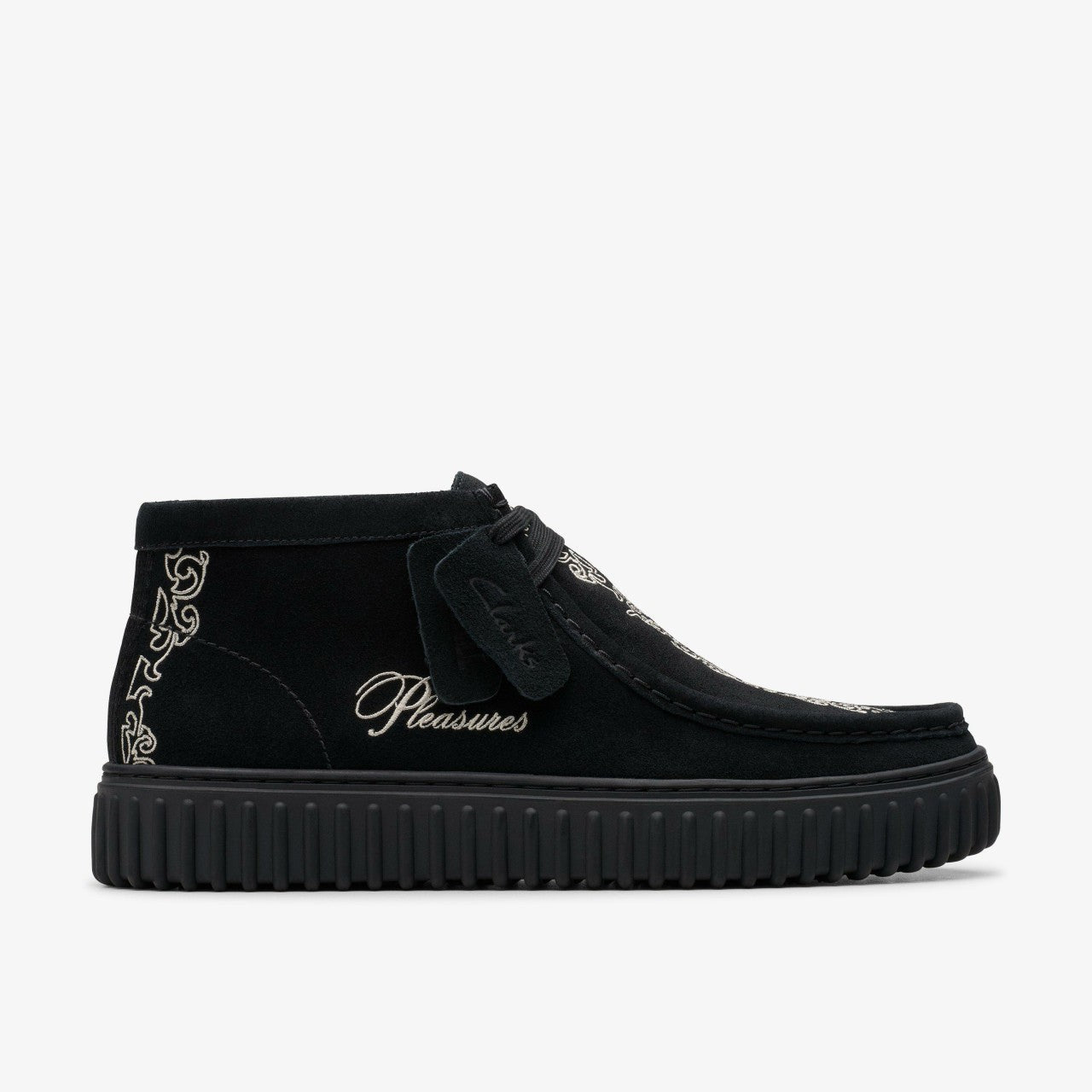 Torhill Woven Black Suede | Clarks Sale - Men