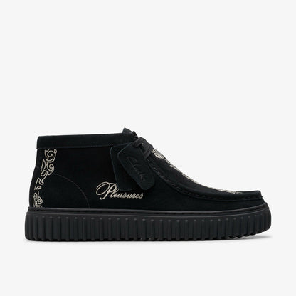 Torhill Woven Black Suede | Clarks Sale - Men