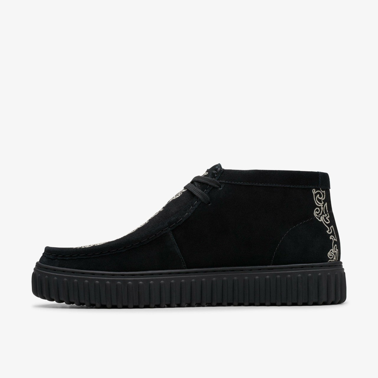 Torhill Woven Black Suede | Clarks Sale - Men