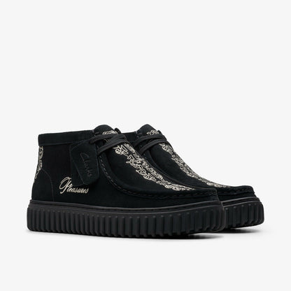 Torhill Woven Black Suede | Clarks Sale - Men