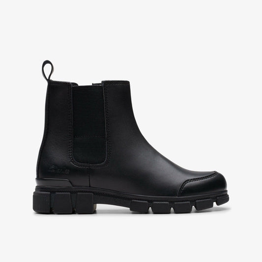 Evyn Chelsea Kid Black | Clarks on Sale - Kids
