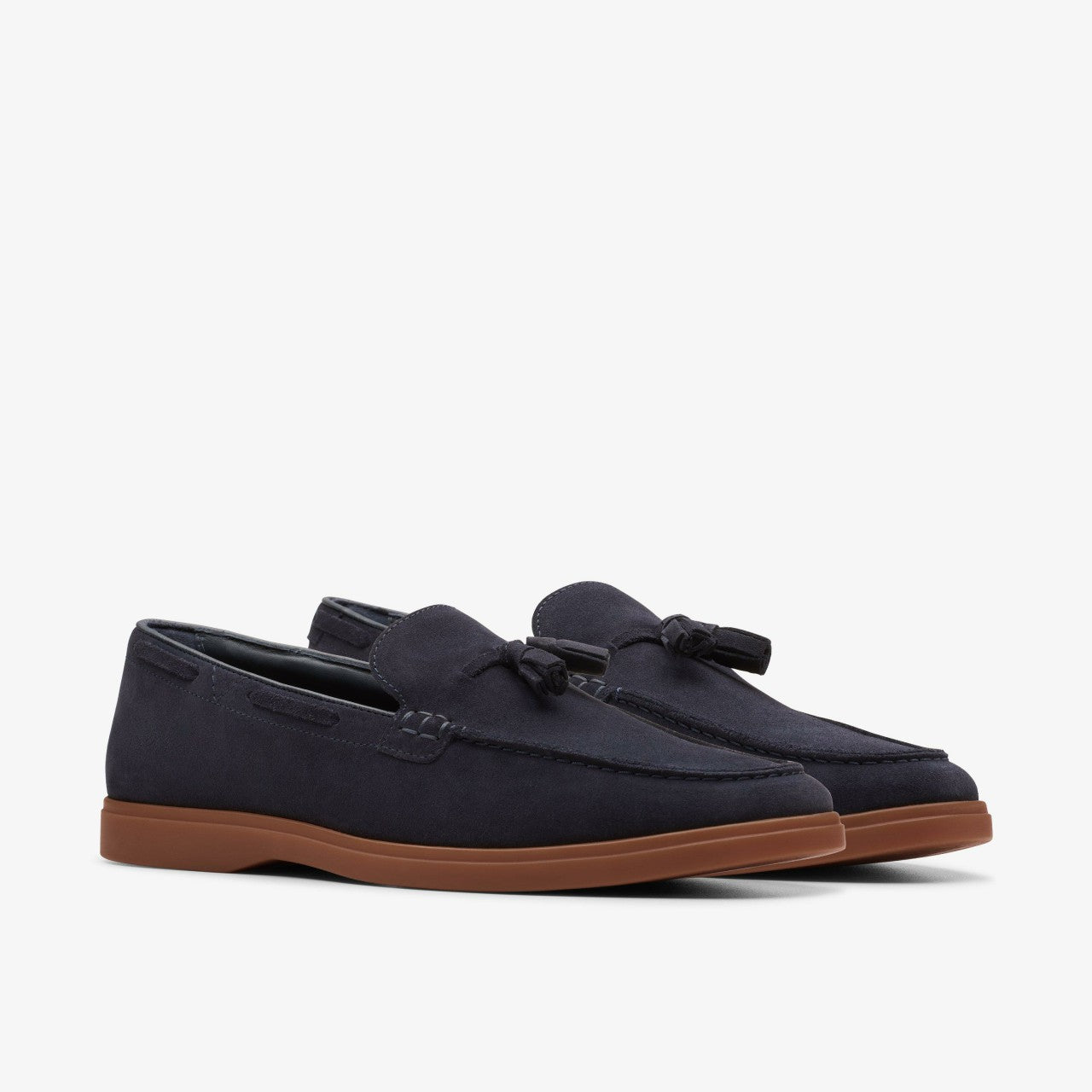 Torford Tassel Navy Suede | Clarks outlet - Men