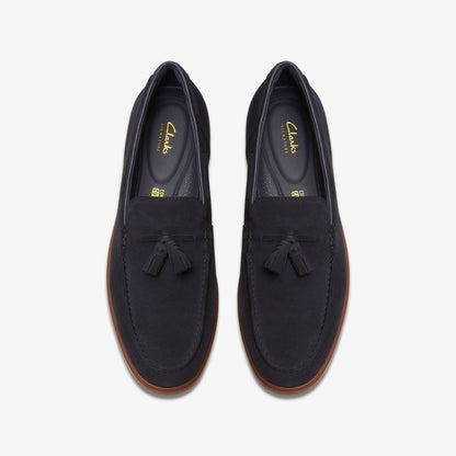 Torford Tassel Navy Suede | Clarks outlet - Men