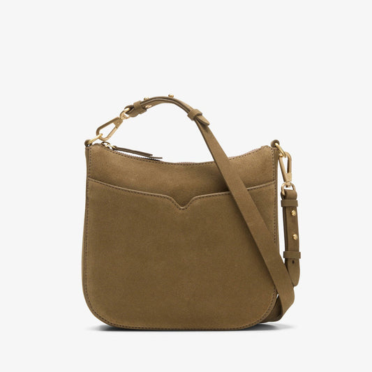 Topsham Willow Dark Sand Suede | Clarks on Sale - Women