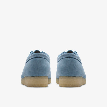 Wallabee Weave Powder Blue Suede | Clarks online - Women