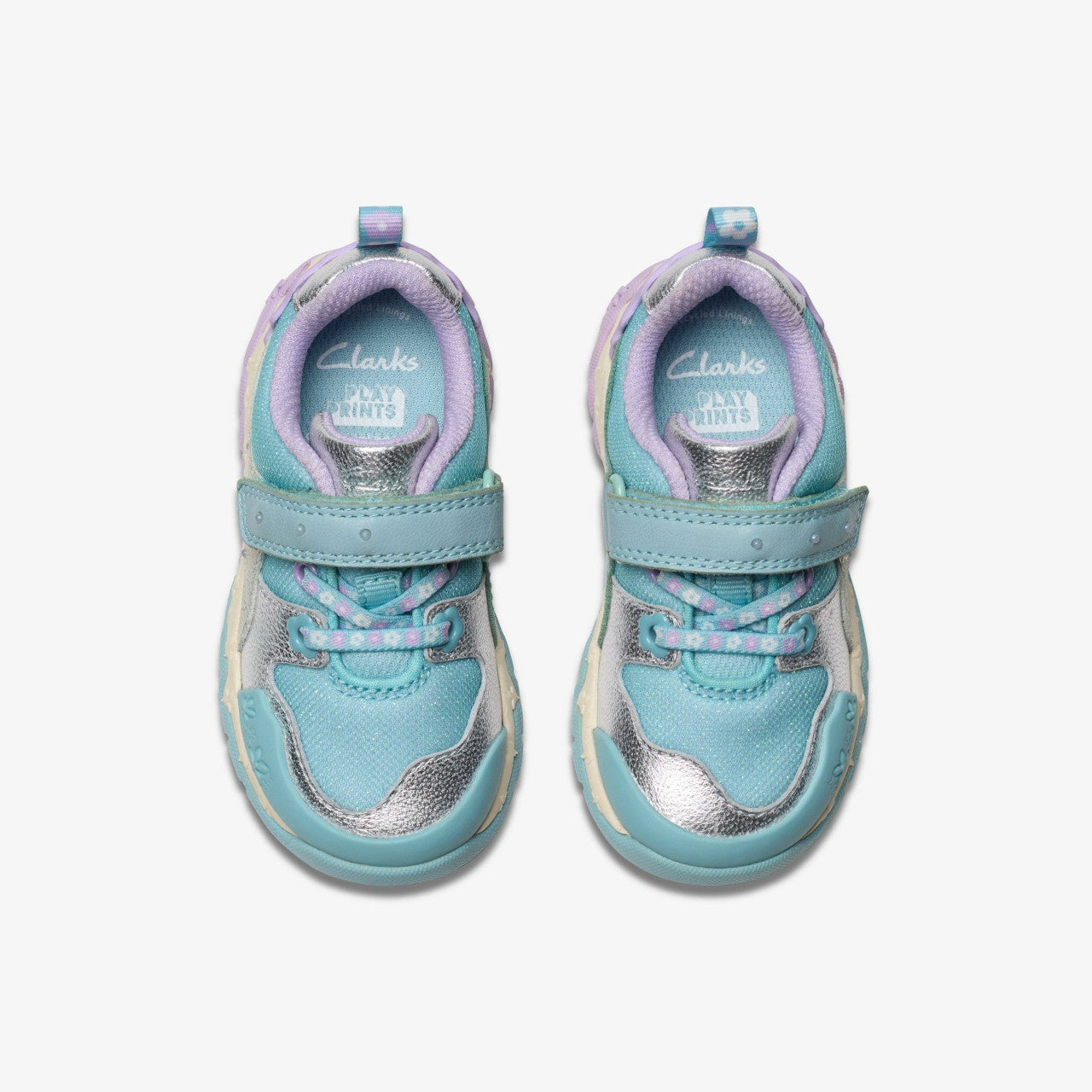 Tidal Shell Toddler Light Blue Combination | Clarks Sale - Kids