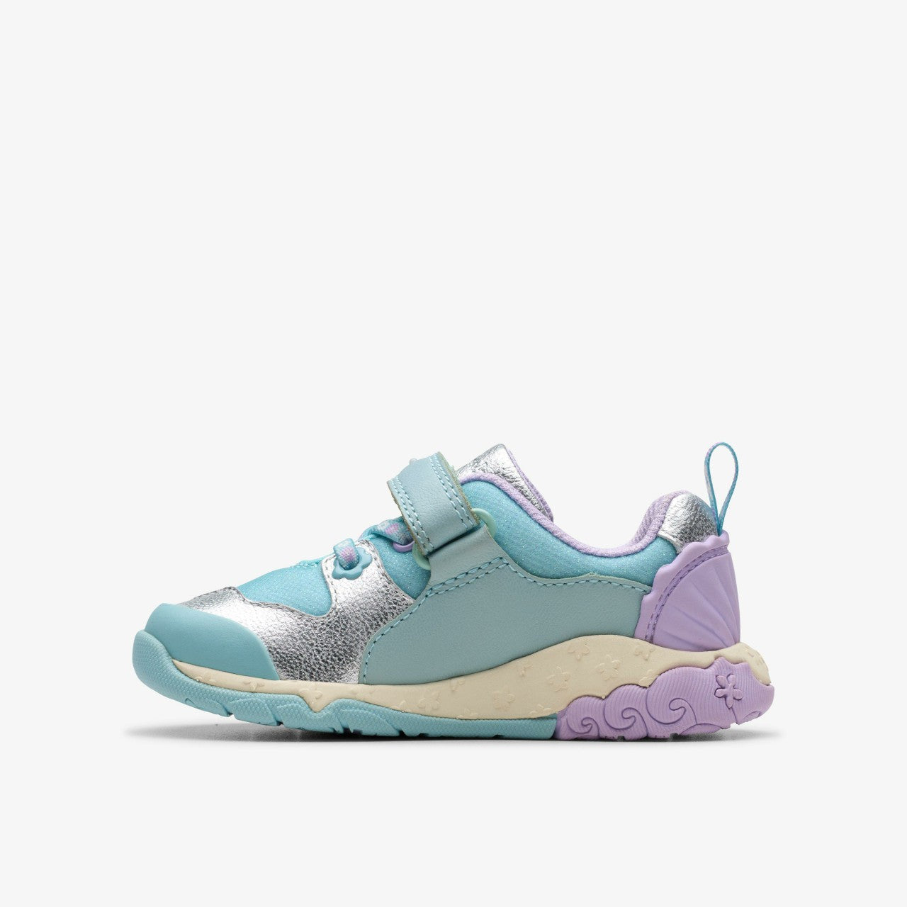 Tidal Shell Toddler Light Blue Combination | Clarks Sale - Kids