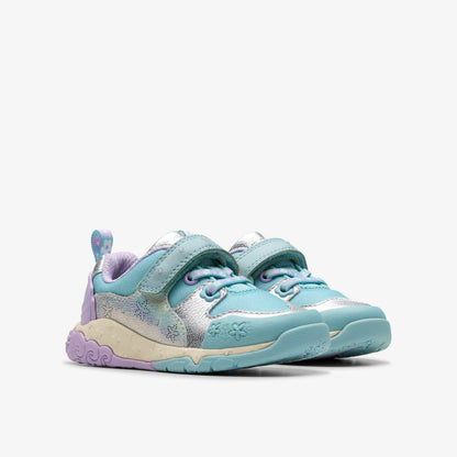 Tidal Shell Toddler Light Blue Combination | Clarks Sale - Kids