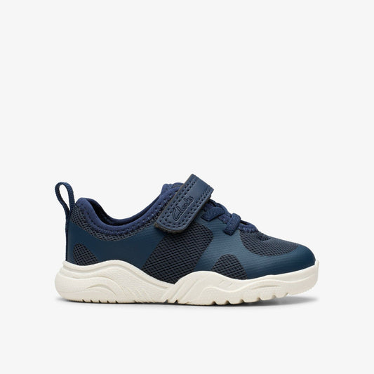 Feather Ath Toddler Navy | Clarks online - Babies / Kids