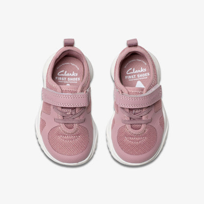 Feather Ath Toddler Dusty Pink | Clarks on Sale - Kids