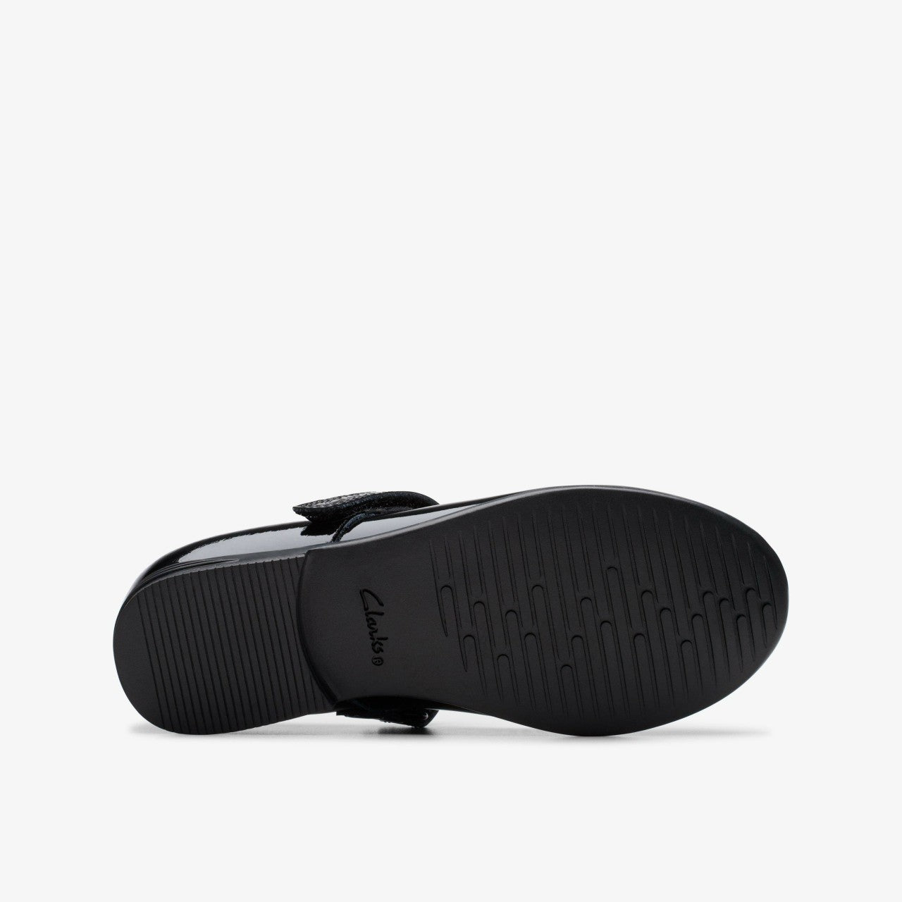 Finja Tap Kid Black Patent | Clarks for sale - Kids