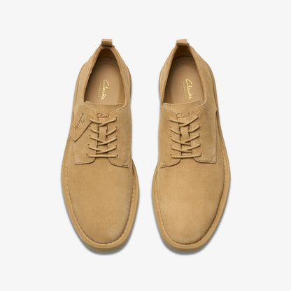Martock Lace Dark Sand Suede | Clarks outlet - Men