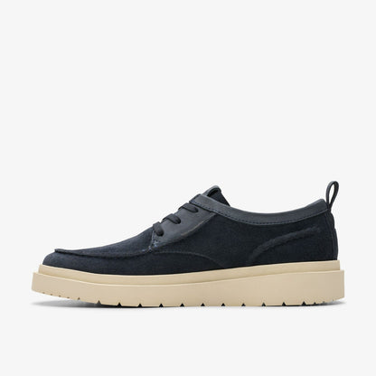 Polden Moc Navy Suede | Clarks for sale - Men