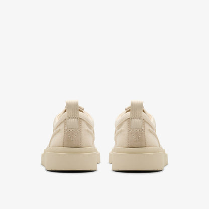 Polden Moc Off White Canvas | Clarks on Sale - Men