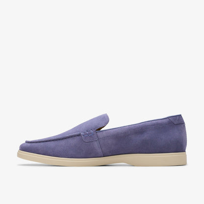 Torford Easy Dusk Blue Suede | Clarks outlet - Men
