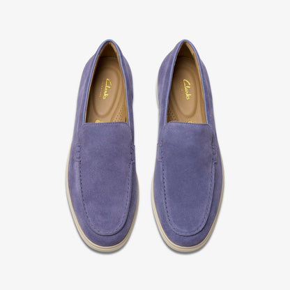 Torford Easy Dusk Blue Suede | Clarks outlet - Men