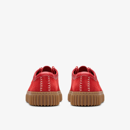Torhill Lo Red Suede | Clarks outlet - Men