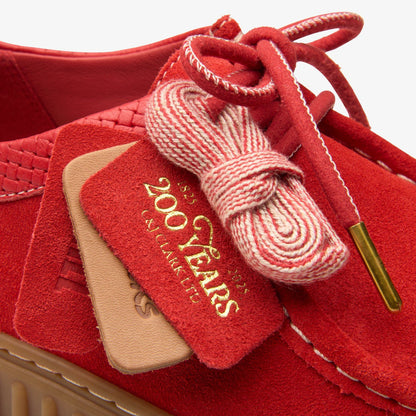Torhill Lo Red Suede | Clarks outlet - Men
