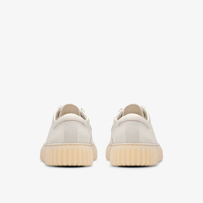 Torhill Lo White Leather | Clarks outlet - Men
