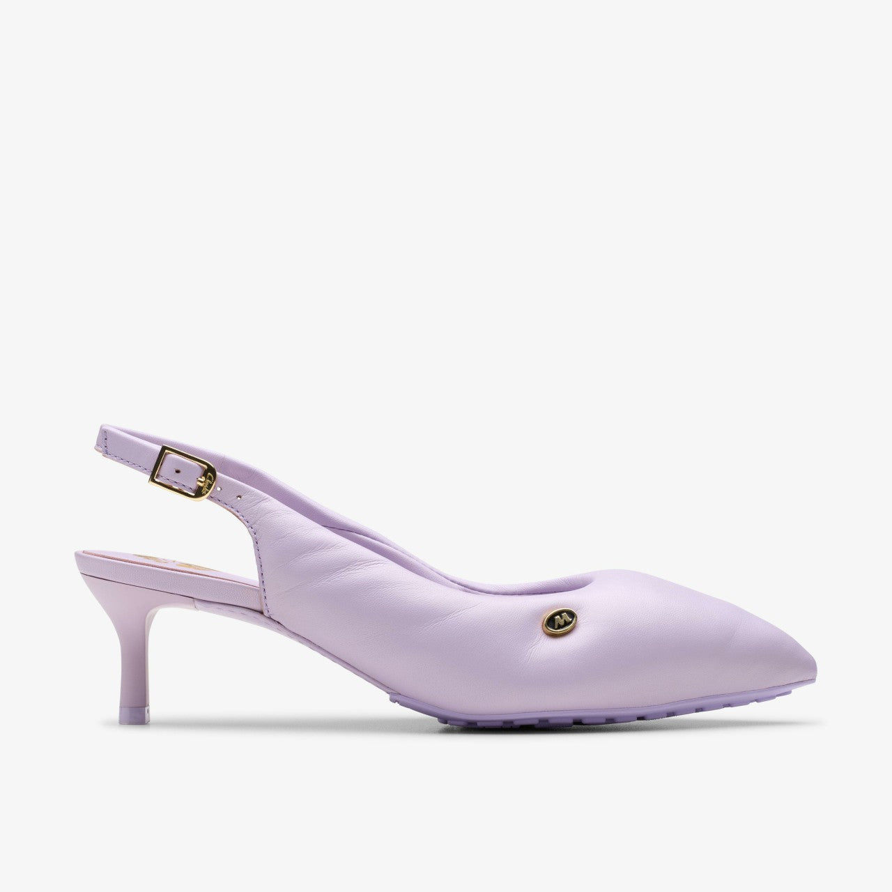Martine Rose Sling 1 Womens Lilac Leather | Clarks discount - Women