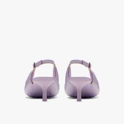Martine Rose Sling 1 Womens Lilac Leather | Clarks discount - Women