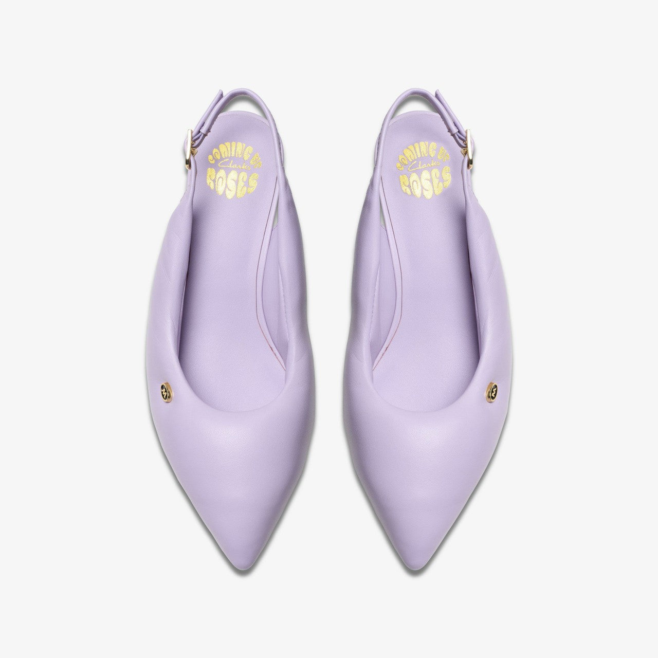 Martine Rose Sling 1 Womens Lilac Leather | Clarks discount - Women