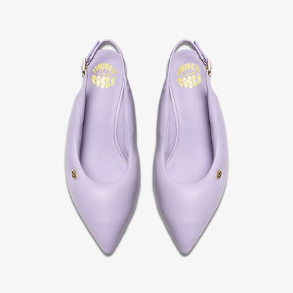 Martine Rose Sling 1 Womens Lilac Leather | Clarks discount - Women