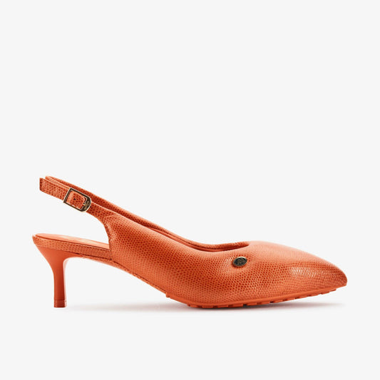Martine Rose Sling 1 Womens Orange Interest Leather | Clarks online - Women