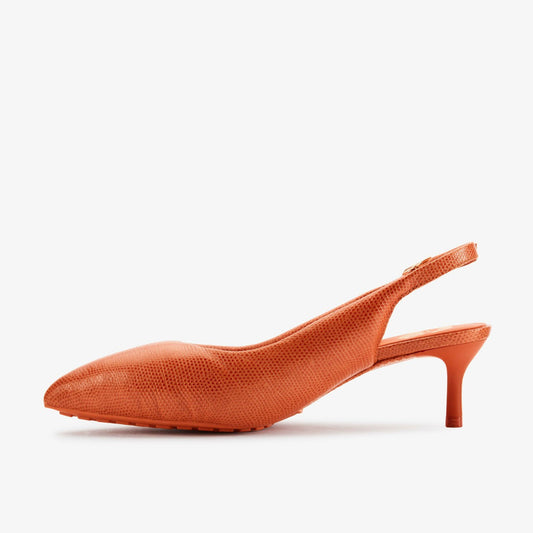 Martine Rose Sling 1 Womens Orange Interest Leather | Clarks online - Women