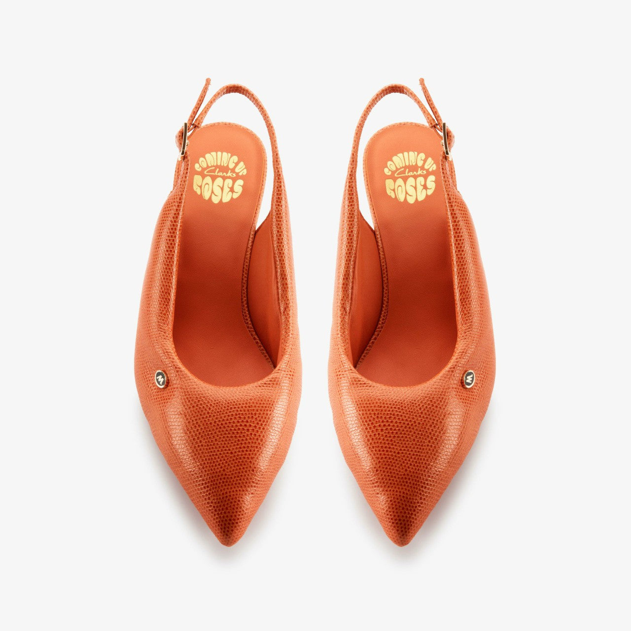 Martine Rose Sling 1 Womens Orange Interest Leather | Clarks online - Women