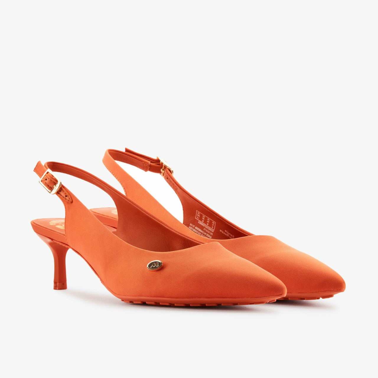 Martine Rose Sling 2 Womens Orange Textile | Clarks on Sale - Women