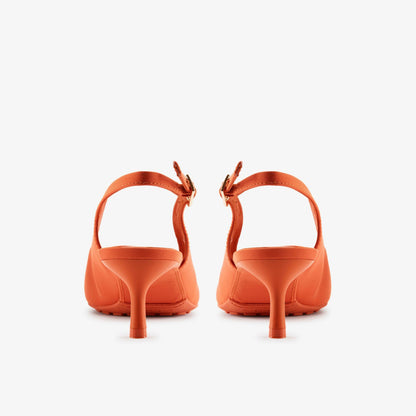Martine Rose Sling 2 Womens Orange Textile | Clarks on Sale - Women
