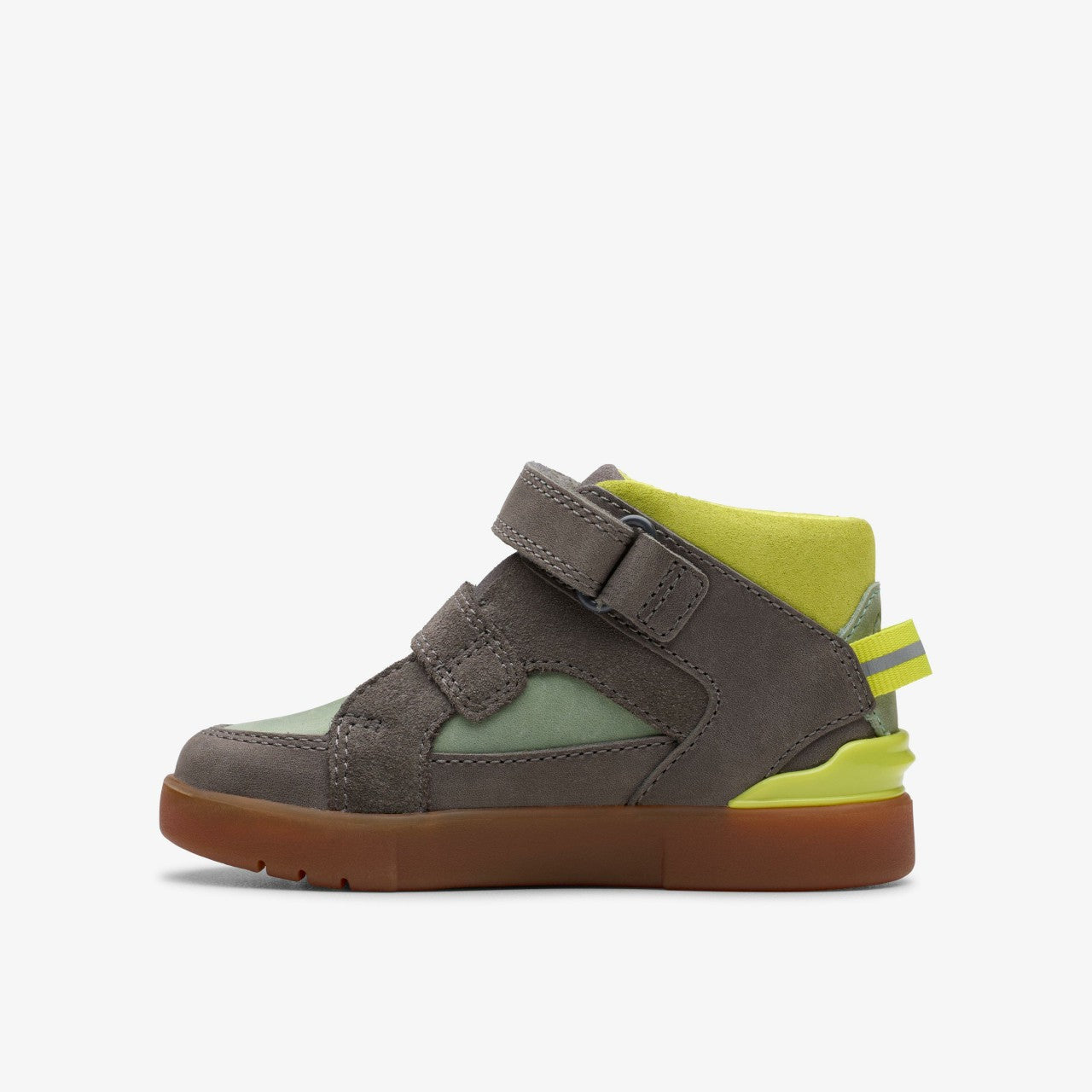 Oslo Play Toddler Grey / Green | Clarks on Sale - Kids