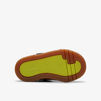 Oslo Play Toddler Grey / Green | Clarks on Sale - Kids