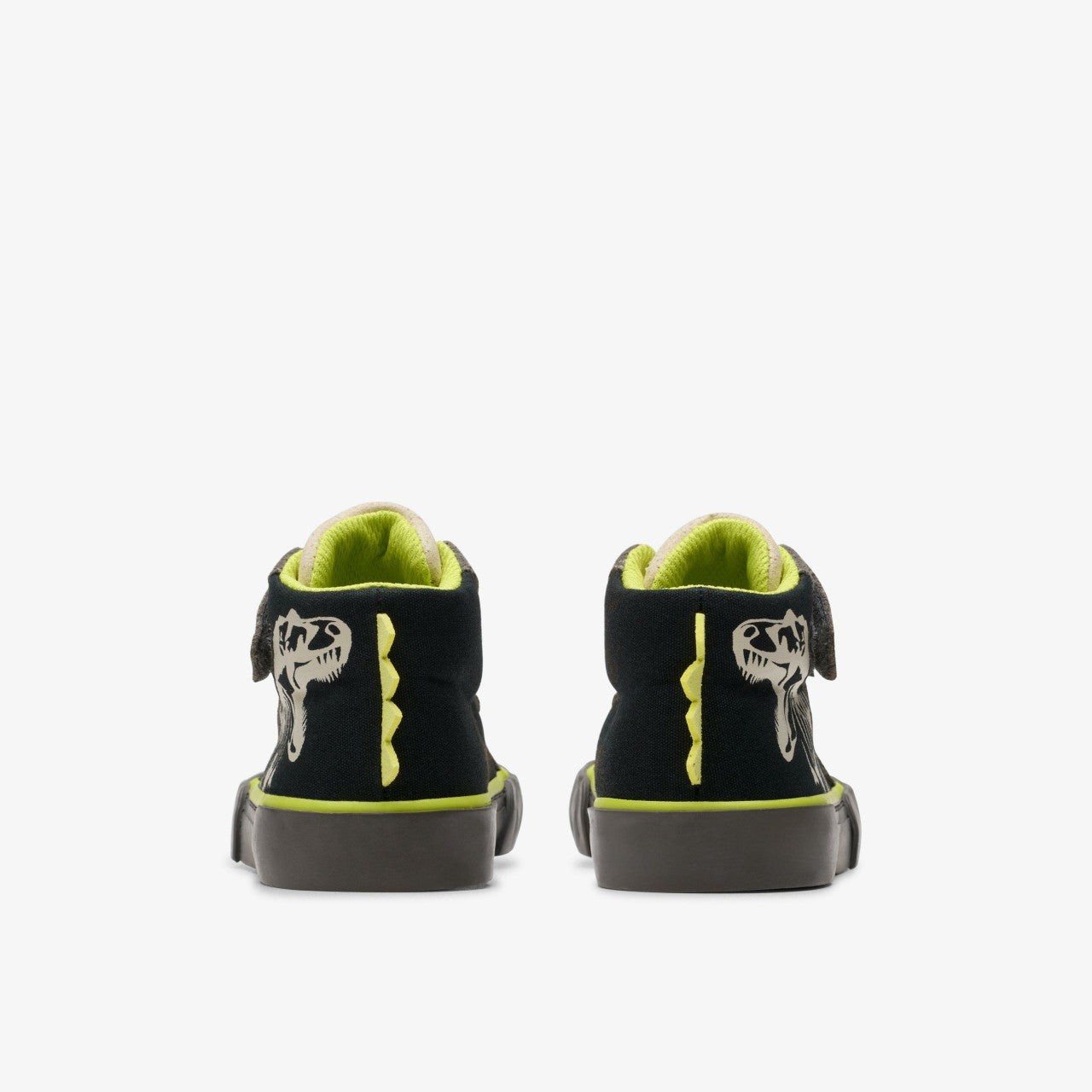 Foxing Rex Hi Toddler Black Canvas | Clarks for sale - Kids