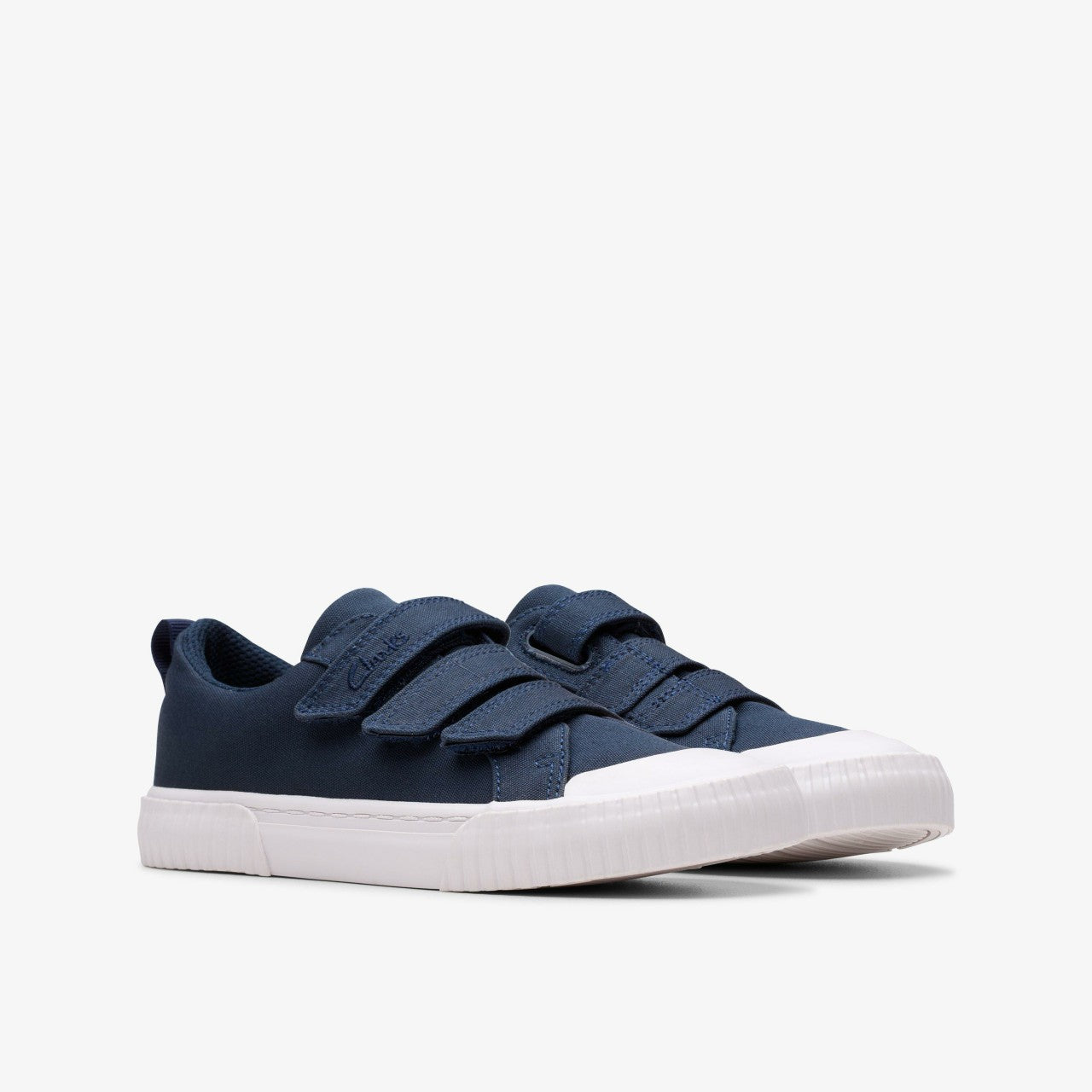 Foxing Vibe Kid Navy Canvas | Clarks outlet - Kids