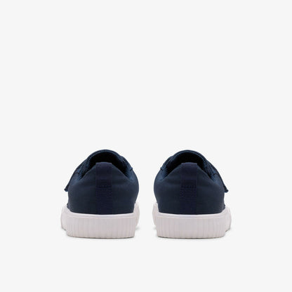 Foxing Vibe Kid Navy Canvas | Clarks outlet - Kids