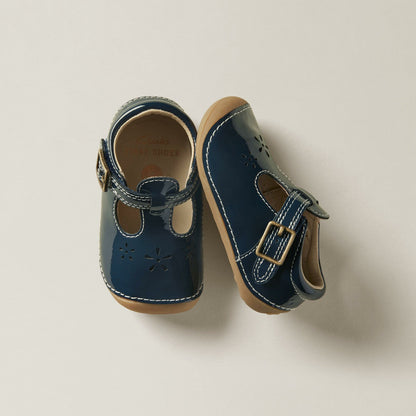 Tiny Skip Toddler Navy Patent | Clarks discount - Kids