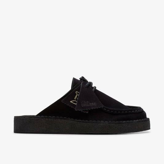 Desert Nomad Mule Black Suede | Clarks for sale - Women