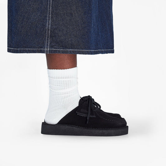 Desert Nomad Mule Black Suede | Clarks for sale - Women