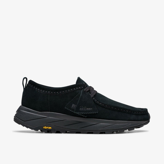 Walla Eden Lo Black / Black Suede | Clarks Sale - Men