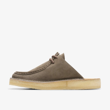 Desert Nomad Mule Grey / Sage | Clarks online - Men