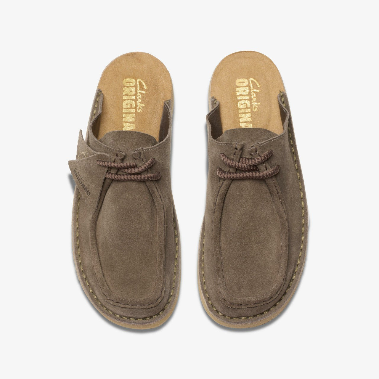Desert Nomad Mule Grey / Sage | Clarks online - Men
