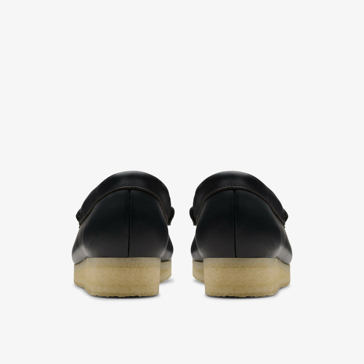 Wallabee Loafer HBIT Black / White Leather | Clarks online - Women