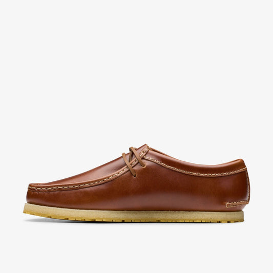 Godney Lace Brown Leather | Clarks discount - Men