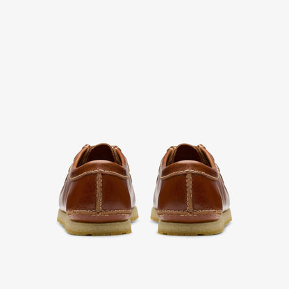 Godney Lace Brown Leather | Clarks discount - Men