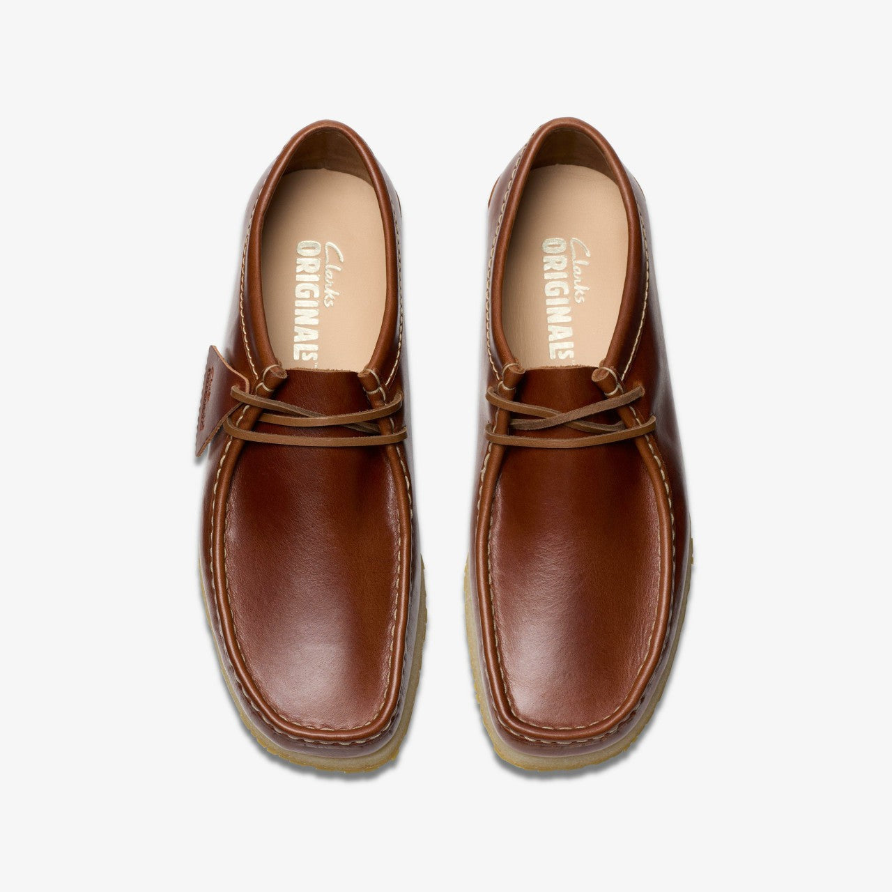 Godney Lace Brown Leather | Clarks discount - Men